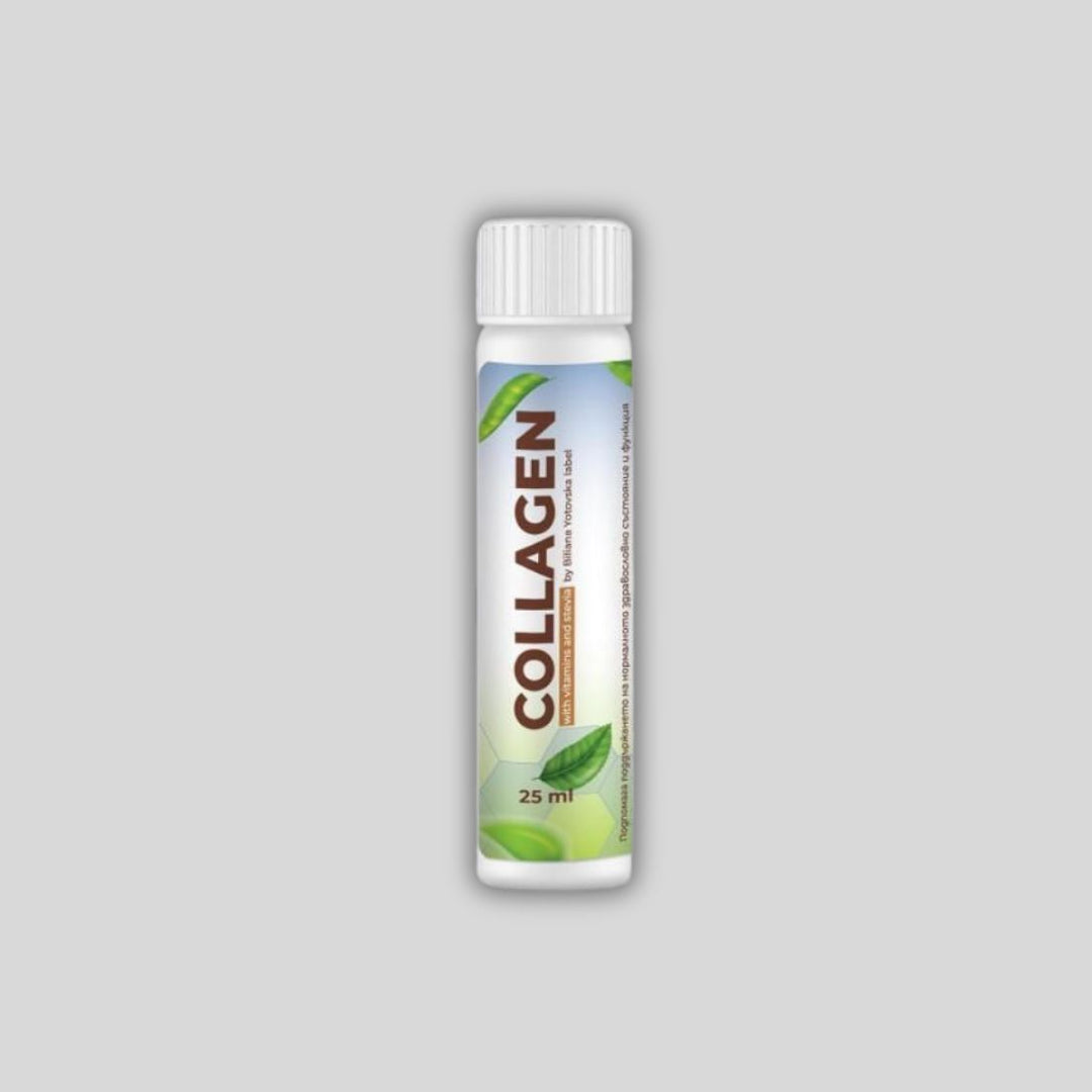 Biliana Yotovska Label Collagen 10 000 mg + Vitamins & Stevia - 30 дози ампули. - GetMorePower.bg