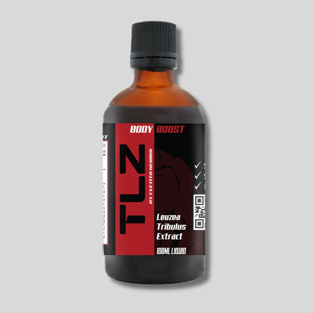 Cvetita Herbal - TLZ Tribulus + Levzeya – Течен екстракт за сила, енергия и тестостерон (100 ml) - GetMorePower.bg