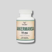 Double Wood - Akkermansia – Пробиотик за Чревен Баланс, Метаболизъм и Имунна Подкрепа - 5 млрд. активни пробиотици, 120 капсули, 60 дози - GetMorePower.bg
