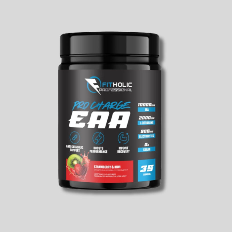 Fitholic Professional Pro Charge EAA Essential Amino Acids 560 гр / 35 дози - GetMorePower.bg