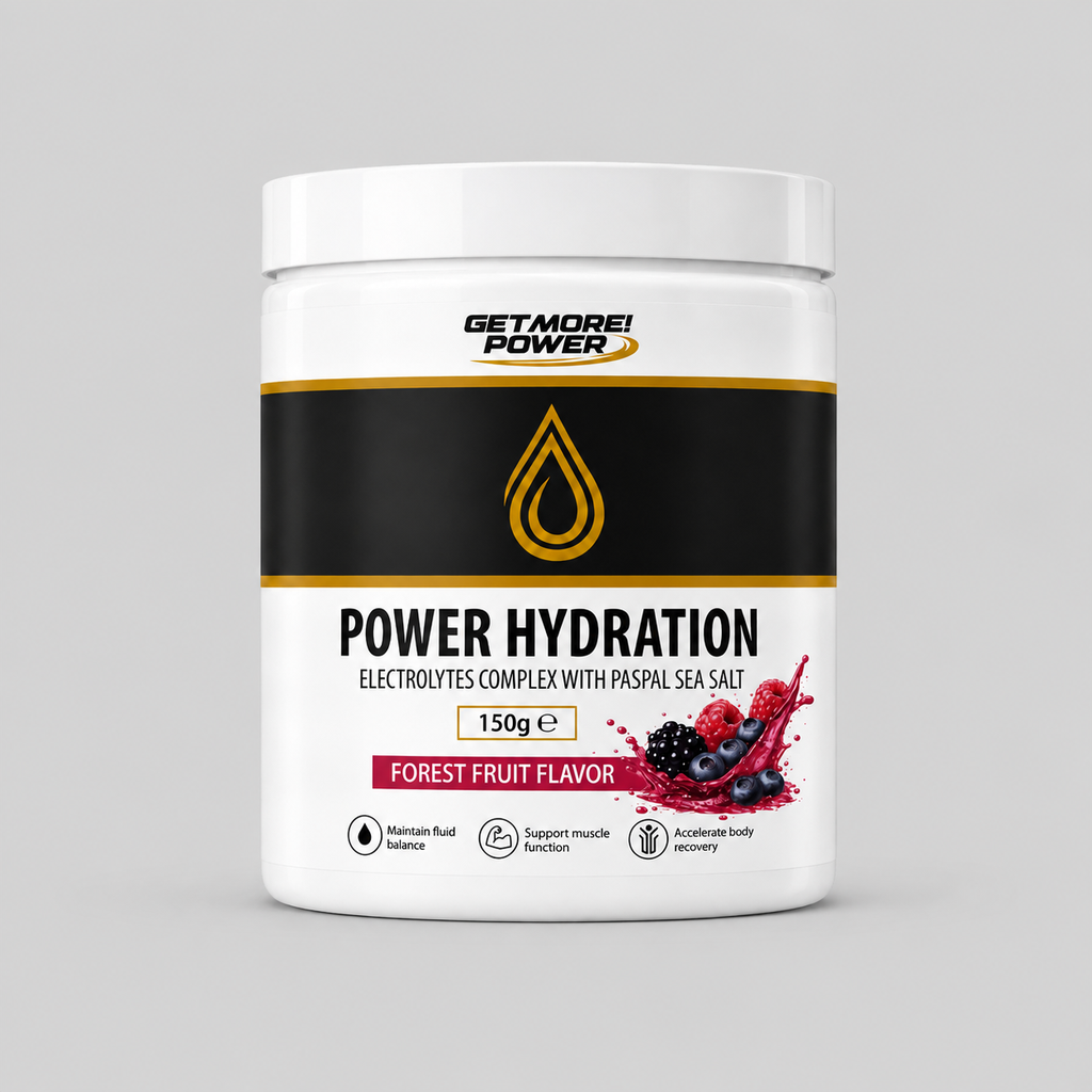 GET MORE! POWER Power Hydration Forest Fruit – електролити на прах, 150 g