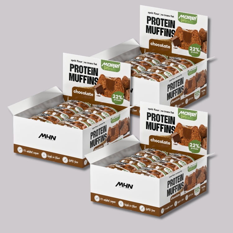 MORE Delicious Protein Muffin Chocolate - Протеинов мъфин без захар - 50g - GetMorePower.bg