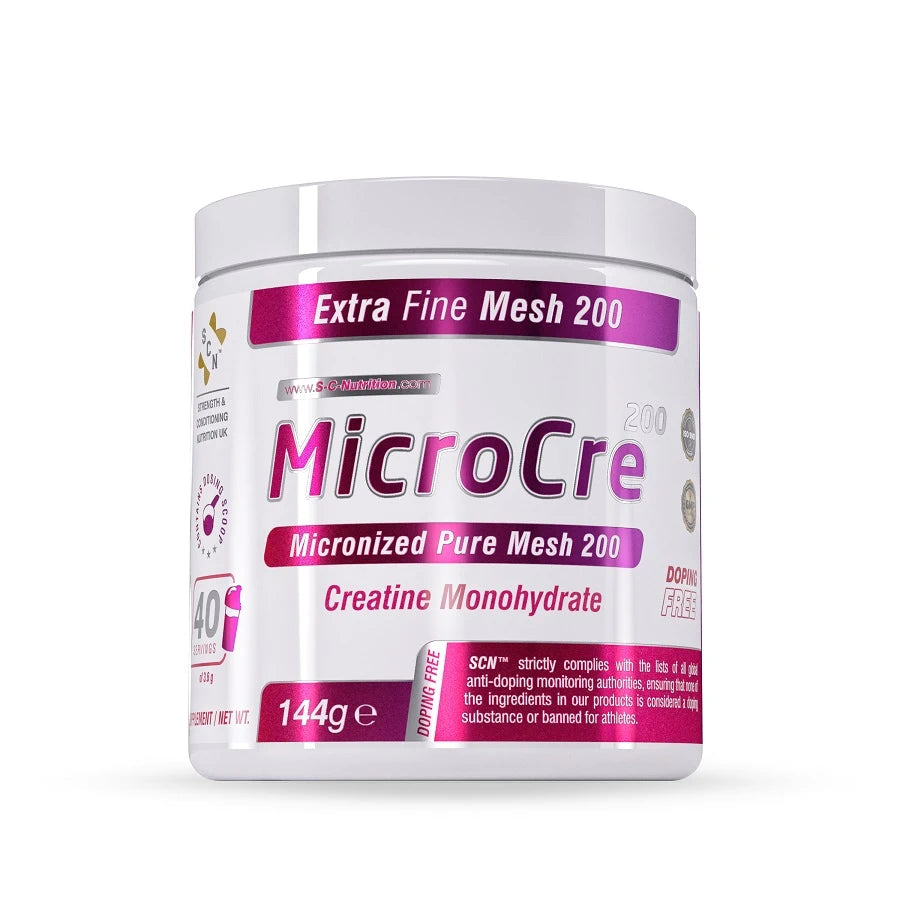 SCN Creatine Monohydrate Mesh 200 Micronized – MicroCre - 144 гр. - GetMorePower.bg