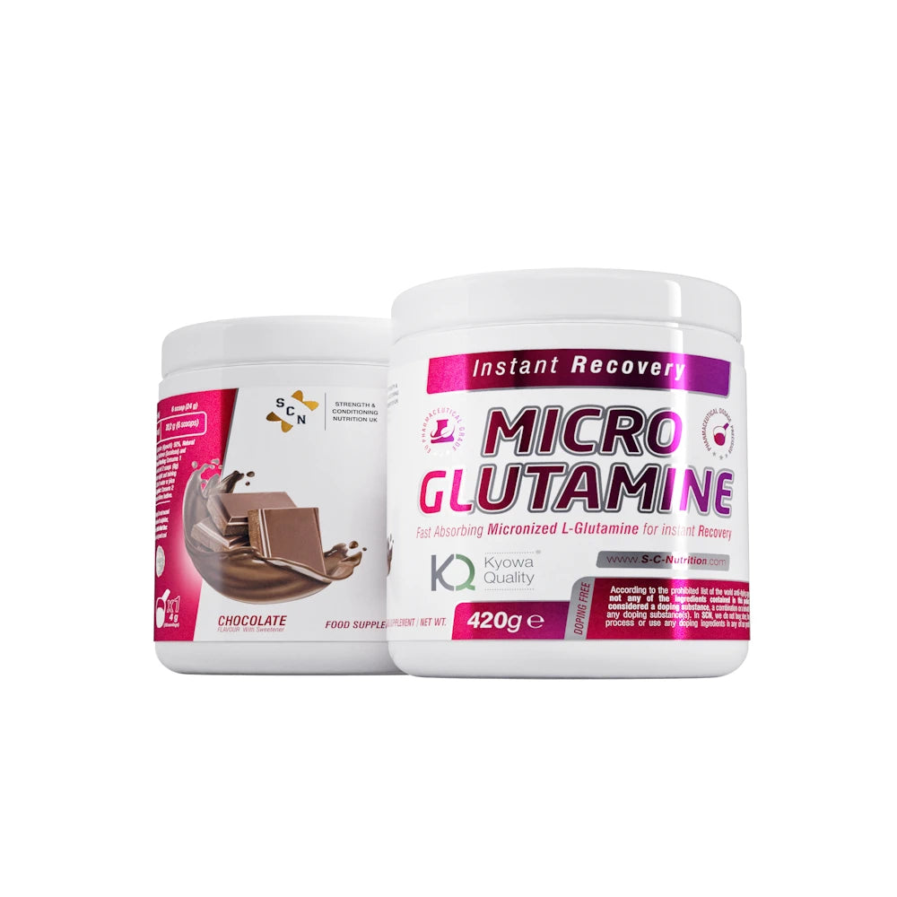 SCN Micro Glutamine KYOWA™ Pharmaceutical Grade - 420гр - GetMorePower.bg