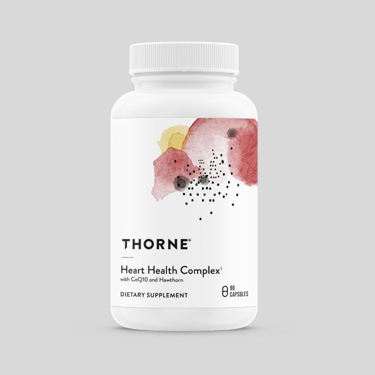 Thorne Heart Health Complex/ Формула за здраво сърце с коензим Q10 и глог х 90 капсули - GetMorePower.bg